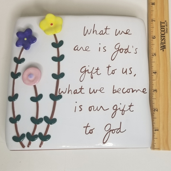 Sandra Magsamen Collection by Department 56 Floral Vase 7"x 7" - Picture 6 of 11